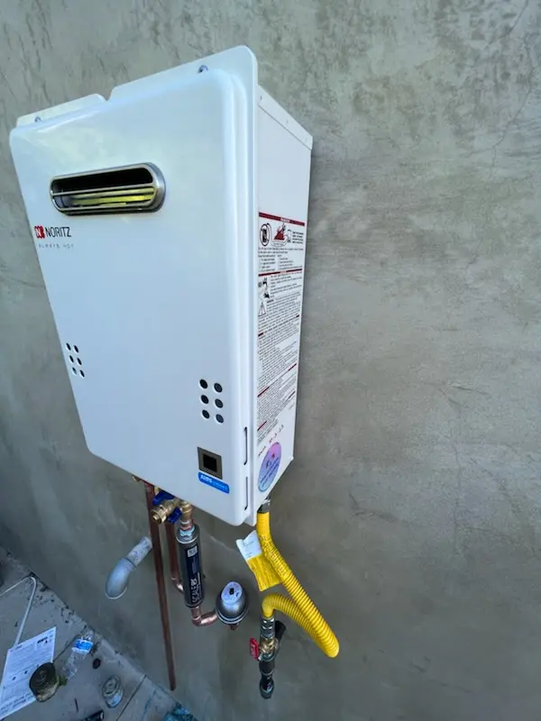 Tankless water heater installation for Kings Woods homes